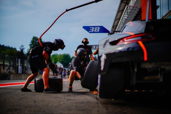 WEC第6戦スパの走行前日の　様子