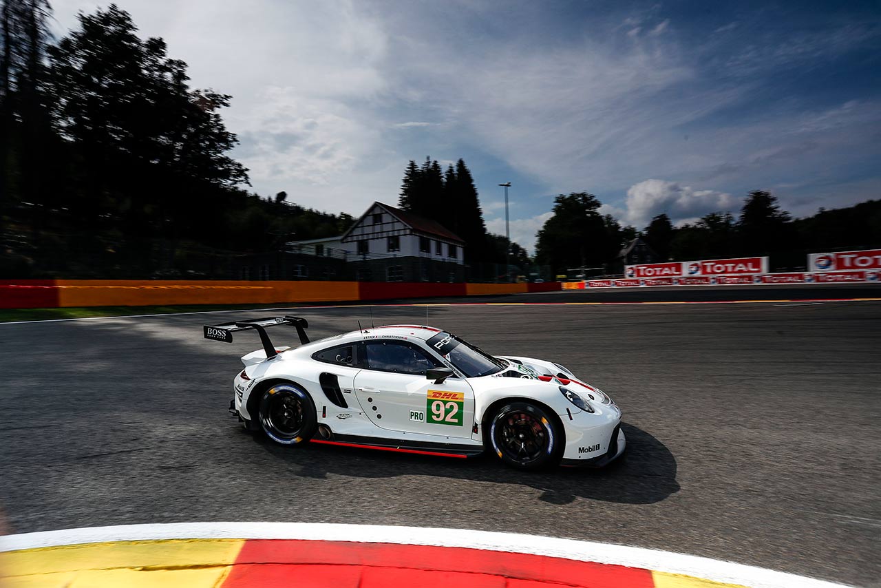 LM-GTEプロのトップタイムはミハエル・クリステンセン／ケビン・エストーレ組ポルシェがマーク