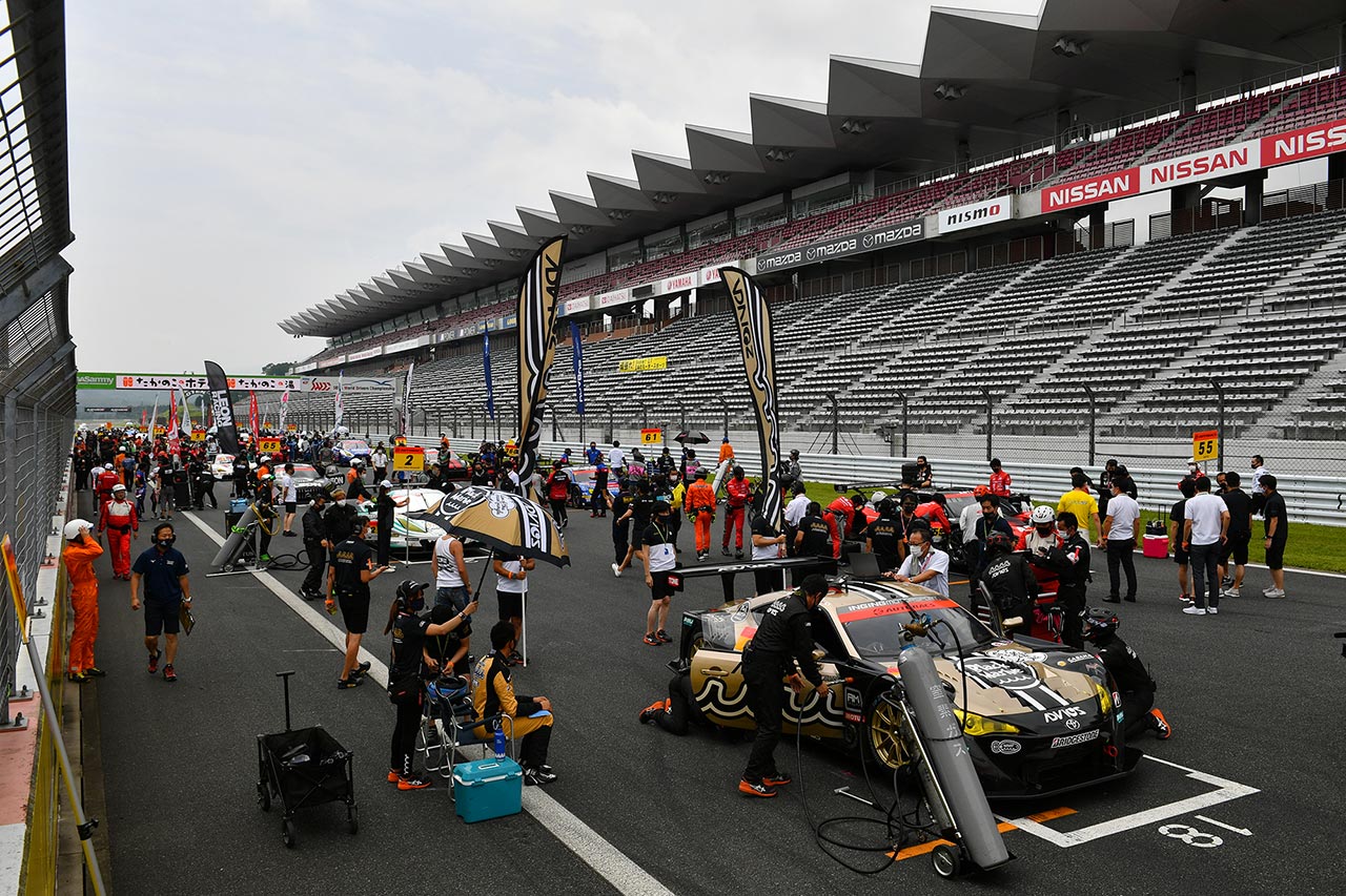 スーパーGT第2戦富士のGT300スターティンググリッド