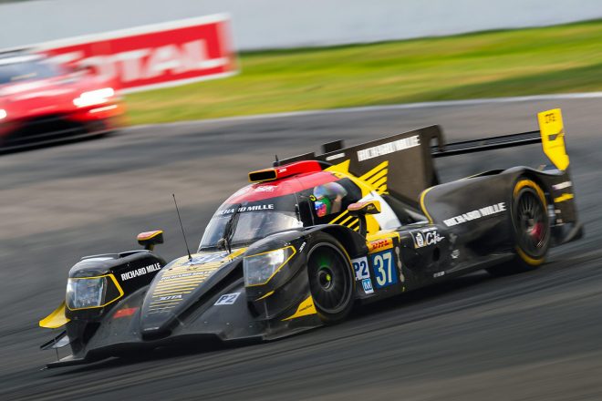 ガブリエル・オーブリの新型コロナウイルス陽性反応により、イギリス人ドライバーのライアン・カレンを急遽起用したLMP2クラスのジャッキー・チェン・DCレーシング37号車。