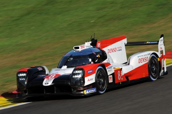 予選2番手となった8号車トヨタTS050ハイブリッド。