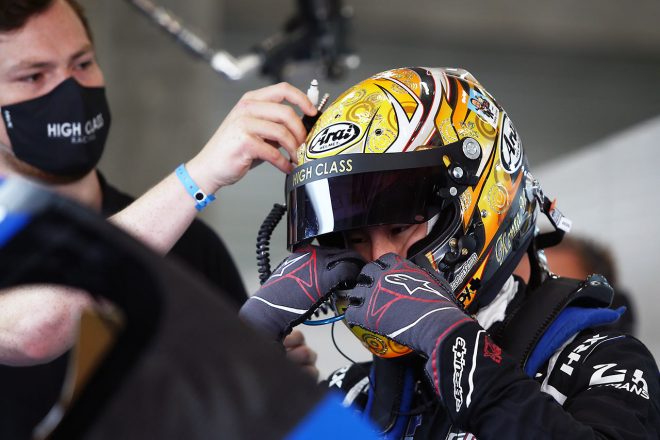 LMP2クラスに参戦する山下健太も予選ではアタックを担当した。