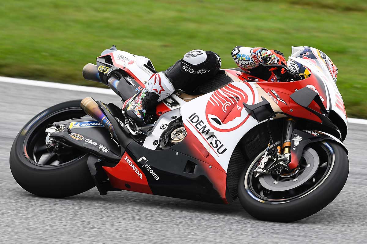 2020年MotoGP第5戦オーストリアGP　中上貴晶（LCRホンダ・イデミツ）