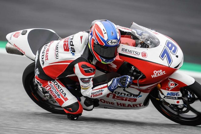 2020年MotoGP第5戦オーストリアGP　小椋藍（Honda Team Asia）