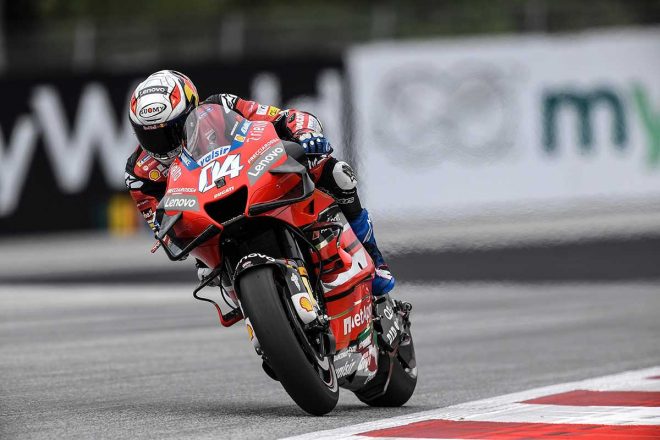 2020年MotoGP第5戦オーストリアGP　アンドレア・ドヴィツィオーゾ（ドゥカティ・チーム）