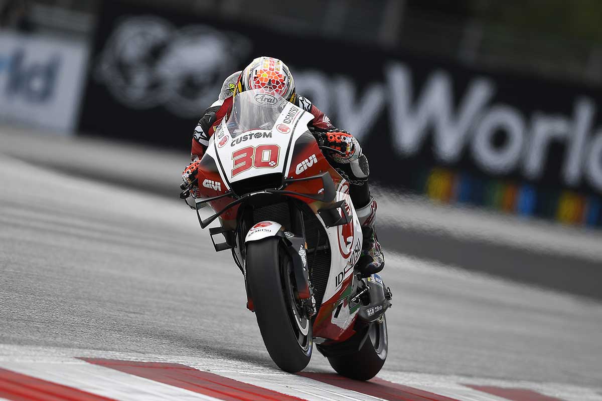 2020年MotoGP第5戦オーストリアGP　中上貴晶（LCRホンダ・イデミツ）