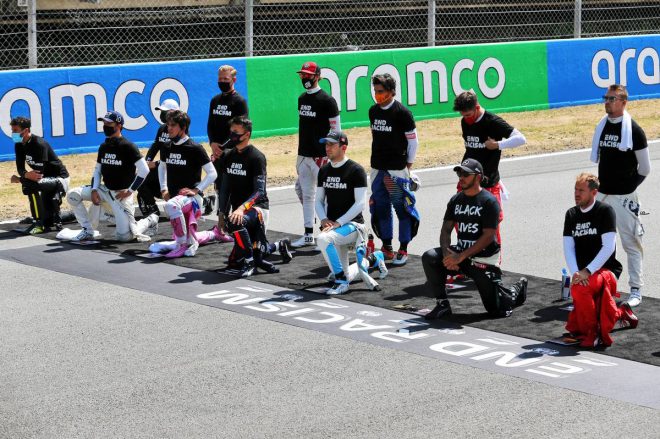 2020年F1第6戦スペインGP　決勝前セレモニー