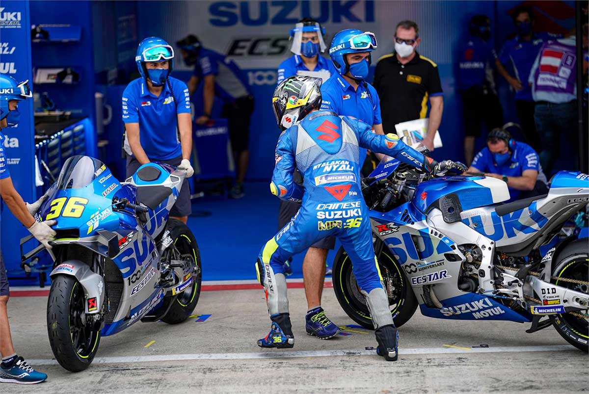 2020年MotoGP第5戦オーストリアGP　ジョアン・ミル（チーム・スズキ・エクスター）