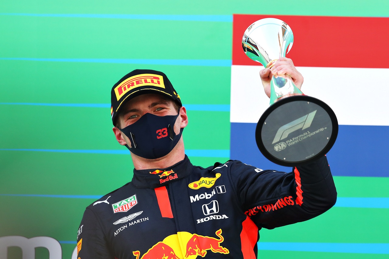 2020年F1第6戦スペインGP　マックス・フェルスタッペン（レッドブル・ホンダ）が2位を獲得