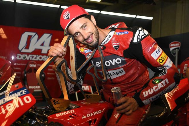 2020年MotoGP第5戦オーストリアGP　アンドレア・ドヴィツィオーゾ（ドゥカティ・チーム）