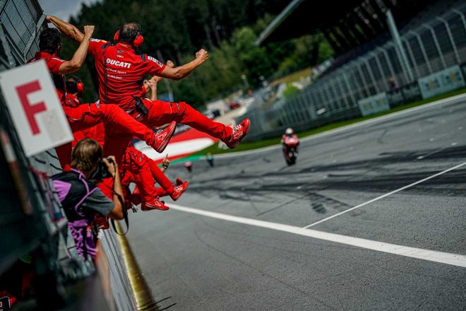 2020年MotoGP第5戦オーストリアGP　アンドレア・ドヴィツィオーゾ（ドゥカティ・チーム）