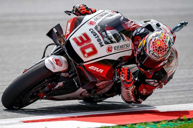 2020年MotoGP第5戦オーストリアGP　中上貴晶（LCRホンダ・イデミツ）