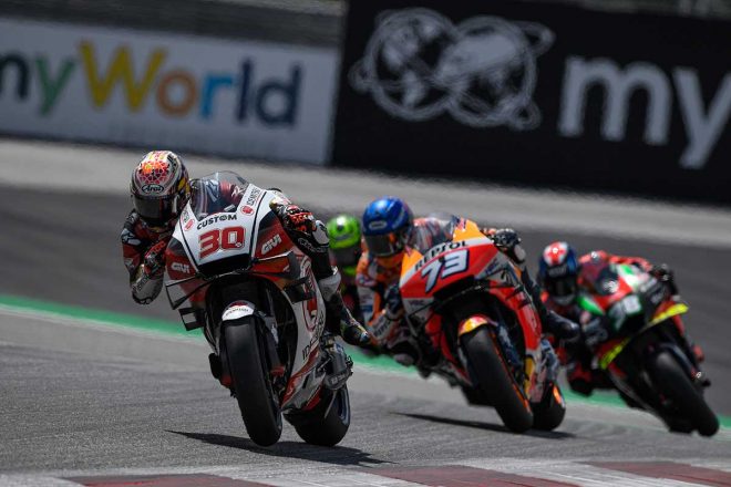2020年MotoGP第5戦オーストリアGP　中上貴晶（LCRホンダ・イデミツ）