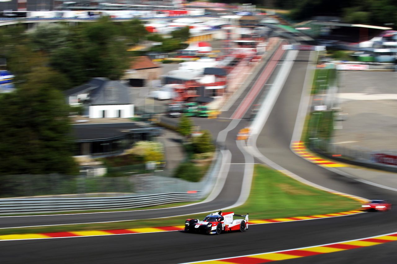 2019／2020年WEC第6戦スパ・フランコルシャン6時間レースで優勝した7号車トヨタTS050ハイブリッド