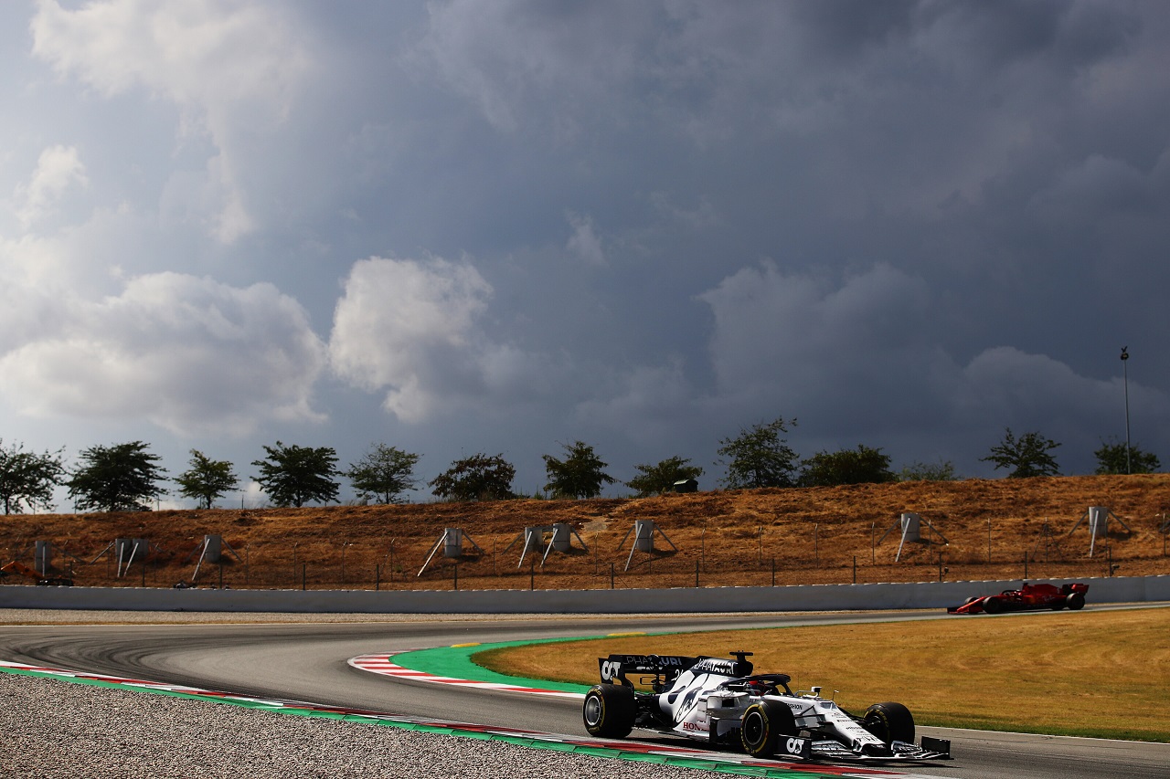 2020年F1第6戦スペインGP　ダニール・クビアト（アルファタウリ・ホンダ）