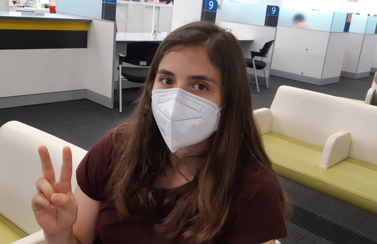 無事に来日し、検査の結果も陰性だったタチアナ・カルデロン（ThreeBond Drago CORSE）