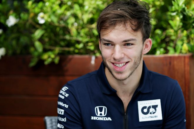 スーパーフォーミュラからF1にステップアップを果たしたピエール・ガスリー（アルファタウリ・ホンダ）