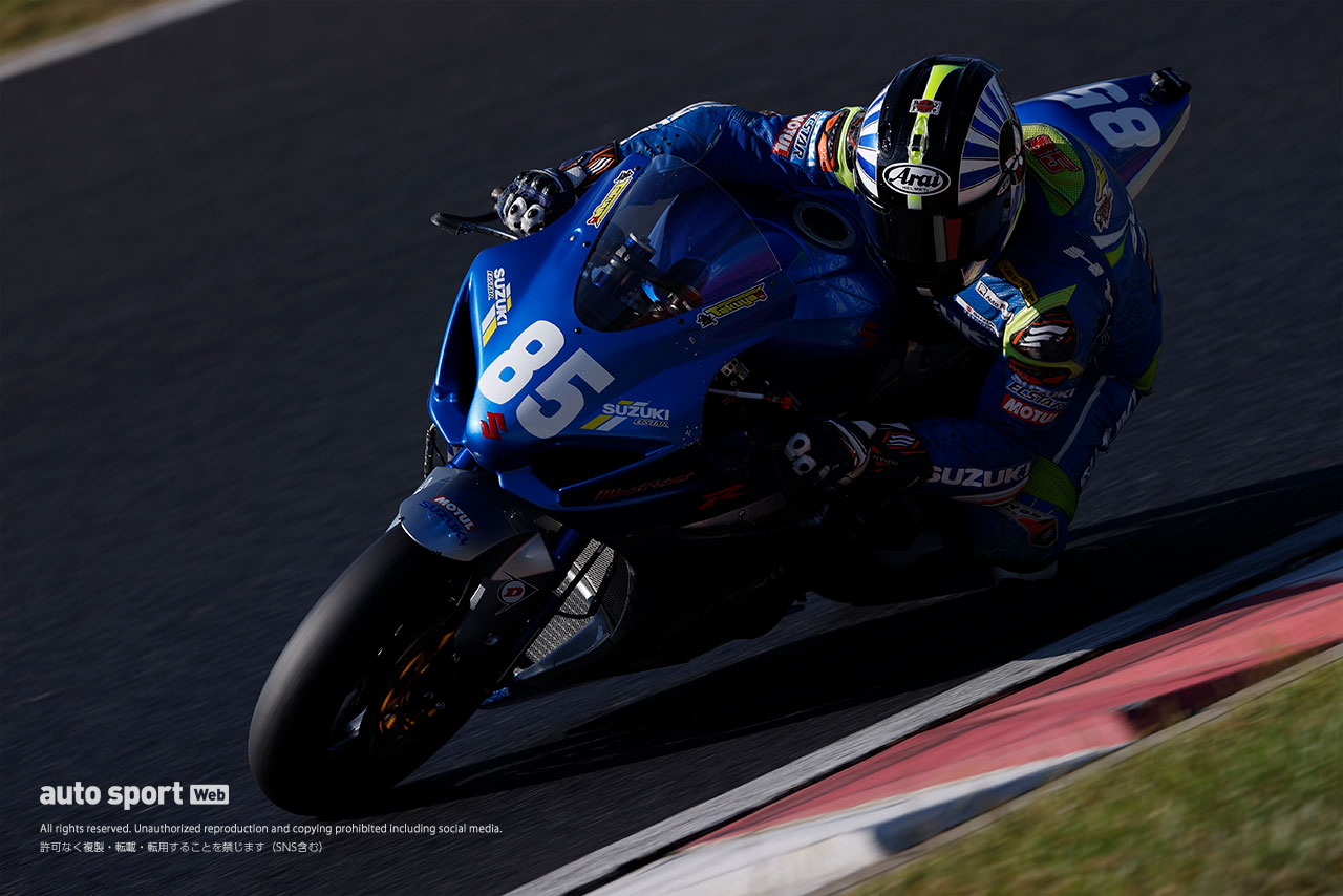 2020年全日本ロード岡山公開テスト初日：津田拓也（ウエストパワー・エススポーツ）