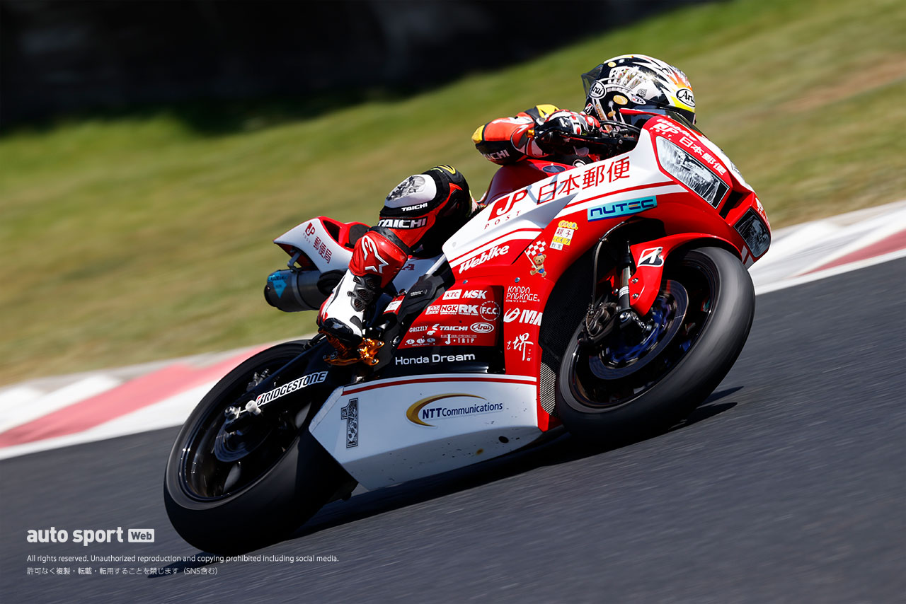 2020年全日本ロード岡山公開テスト初日：小山知良（日本郵便HondaDream TP）