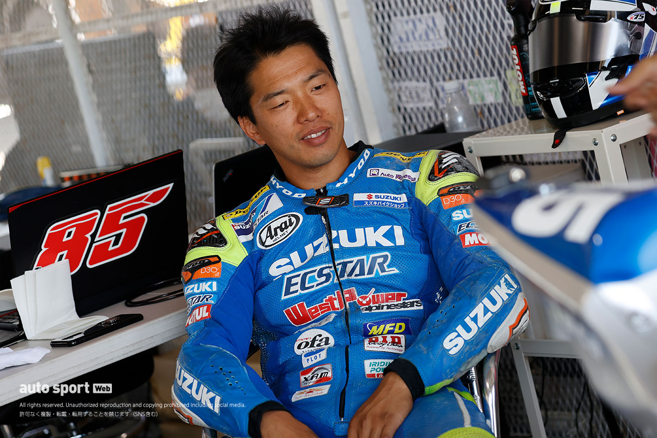 2020年全日本ロード岡山公開テスト初日：津田拓也（ウエストパワー・エススポーツ）