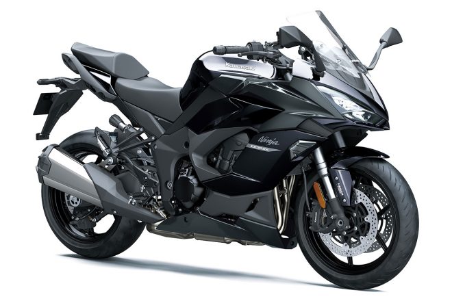 カワサキNinja 1000SX（メタリックカーボングレー×メタリックディアブロブラック）
