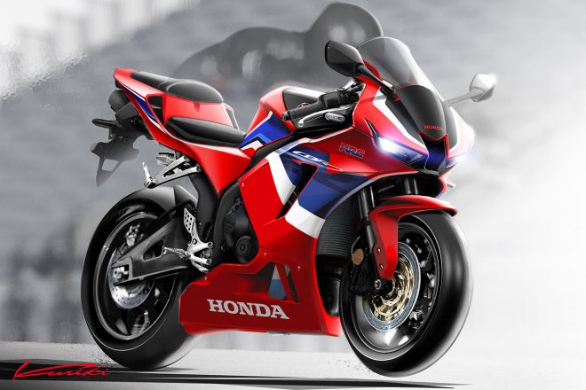 ホンダCBR600RR デザインスケッチ