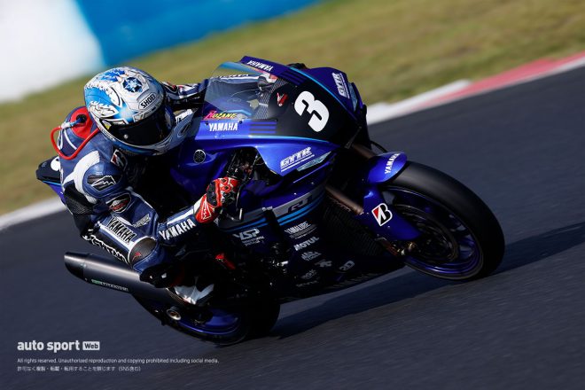 2020年全日本ロード岡山公開テスト2日目：野左根航汰（YAMAHA FACTORY RACING TEAM）
