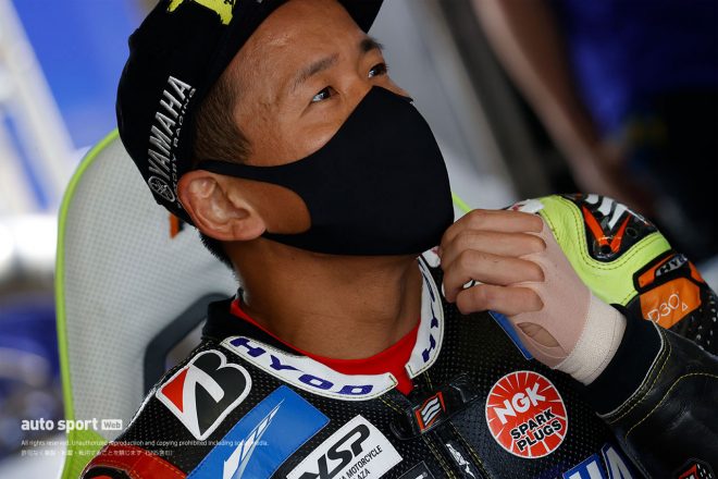 2020年全日本ロード岡山公開テスト2日目：中須賀克行（YAMAHA FACTORY RACING TEAM）