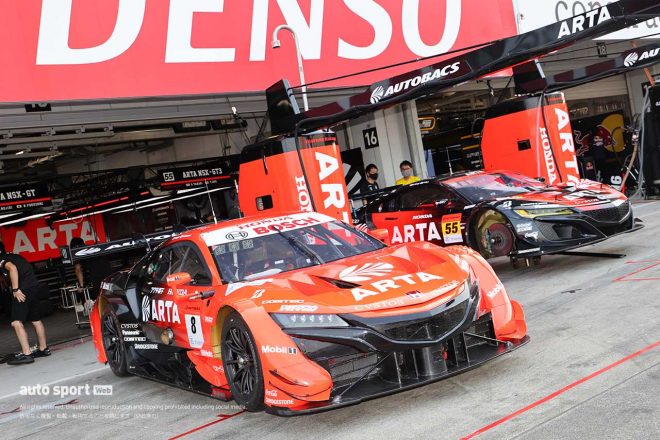 2020年スーパーGT第3戦鈴鹿 搬入日 ARTA NSX-GT