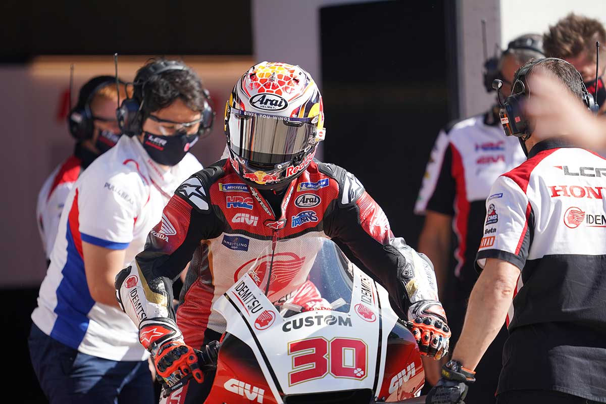 2020年MotoGP第6戦スティリアGP　中上貴晶（LCRホンダ・イデミツ）