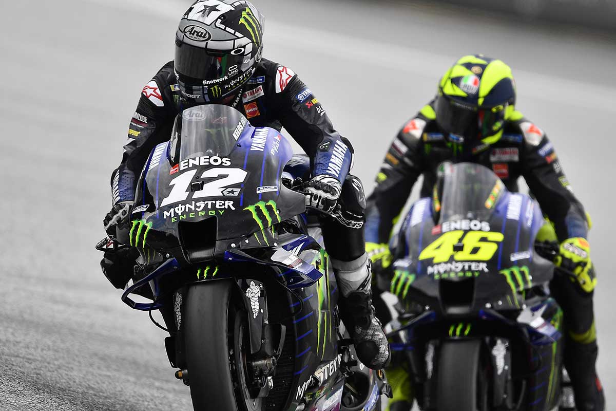 2020年MotoGP第6戦スティリアGP　バレンティーノ・ロッシ（モンスターエナジー・ヤマハMotoGP）