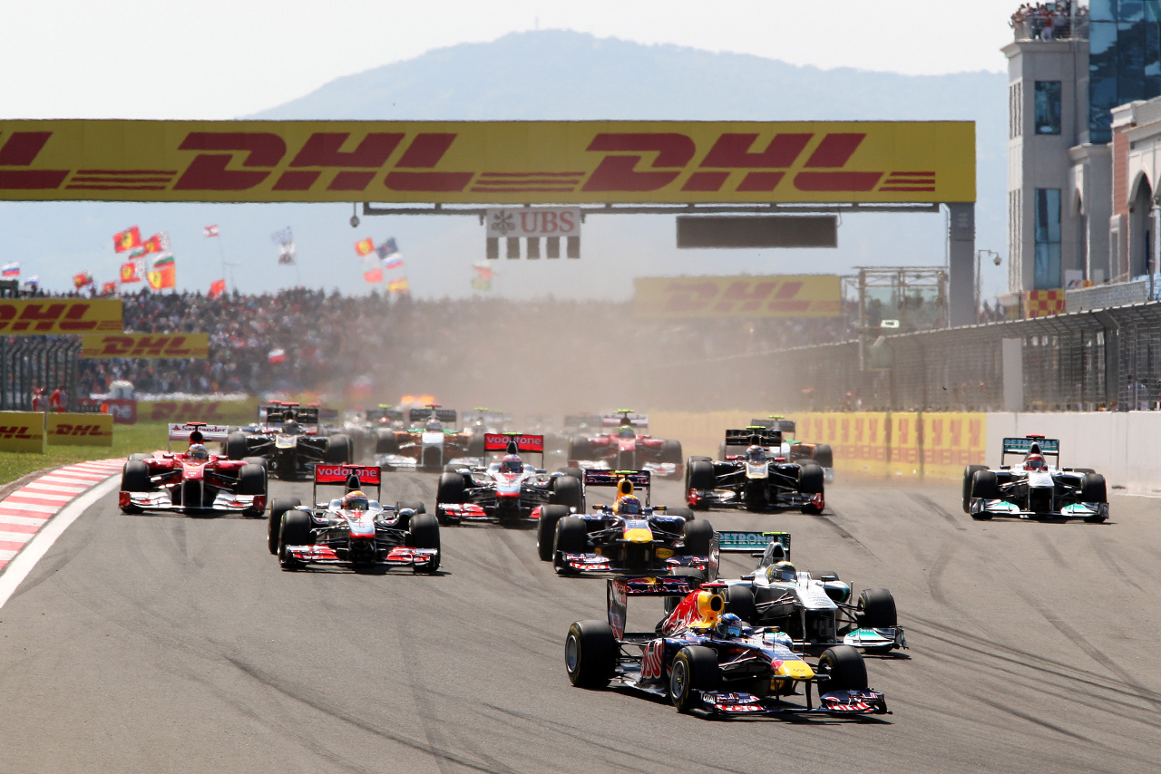 2011年F1トルコGP　スタートシーン
