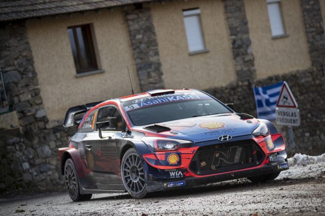 セバスチャン・ローブ（ヒュンダイi20クーペWRC）　2020年WRC第1戦モンテカルロ