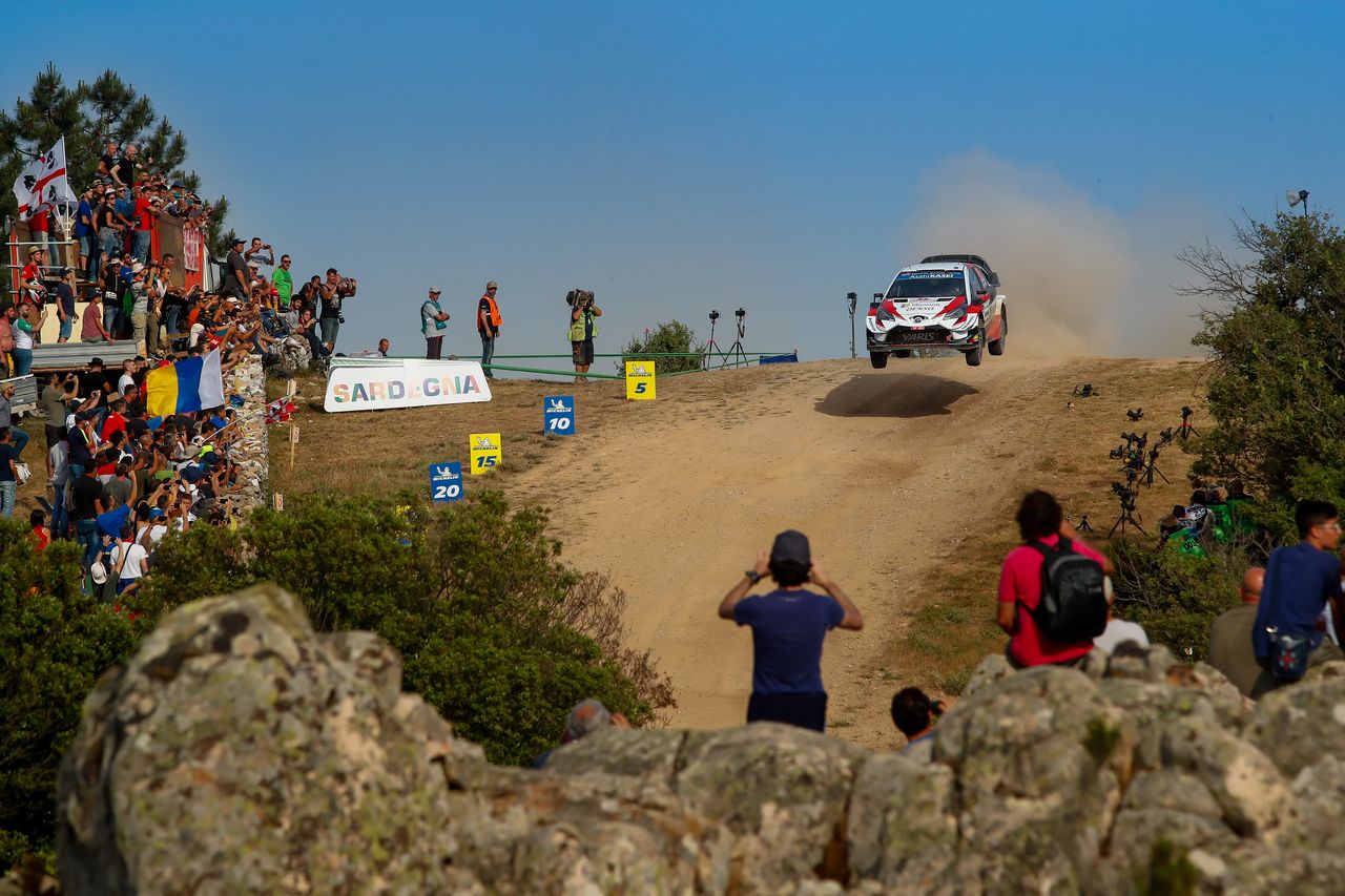トヨタ・ヤリスWRC　2019年WRC第8戦イタリア