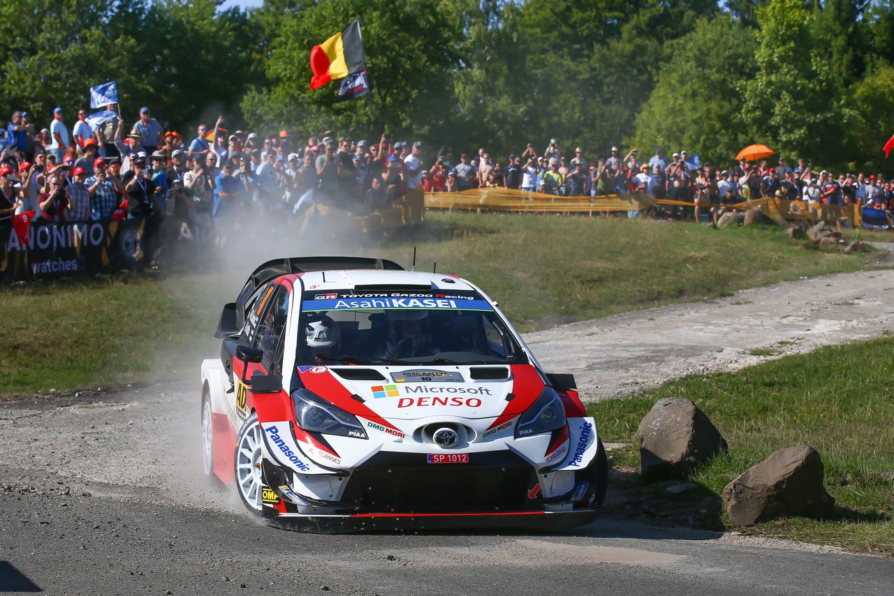 トヨタ・ヤリスWRC（ヤリ-マティ・ラトバラ）　2019年WRC第10戦ドイツ