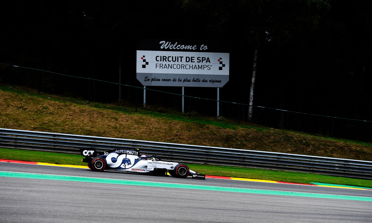 2020年F1第7戦ベルギーGP　ピエール・ガスリー（アルファタウリ・ホンダ）