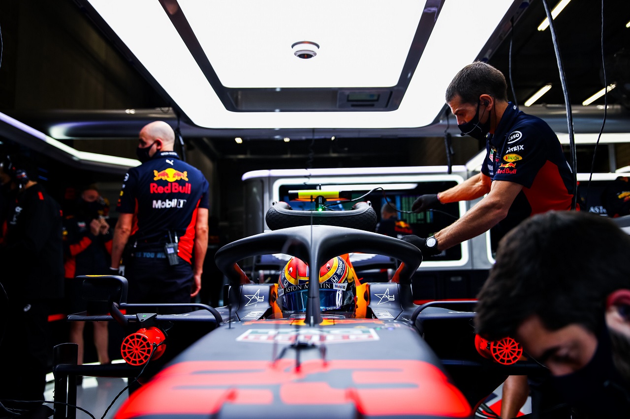 2020年F1第7戦ベルギーGP　アレクサンダー・アルボン（レッドブル・ホンダ）