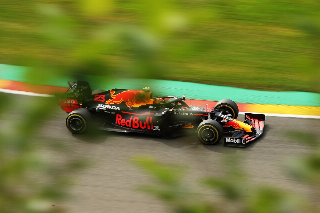 2020年F1第7戦ベルギーGP　アレクサンダー・アルボン（レッドブル・ホンダ）