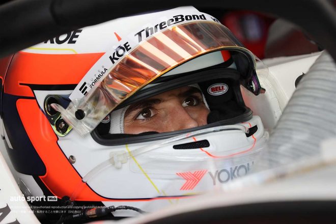 2020年スーパーフォーミュラ もてぎ公式テスト タチアナ・カルデロン（Threebond Drago CORSE）