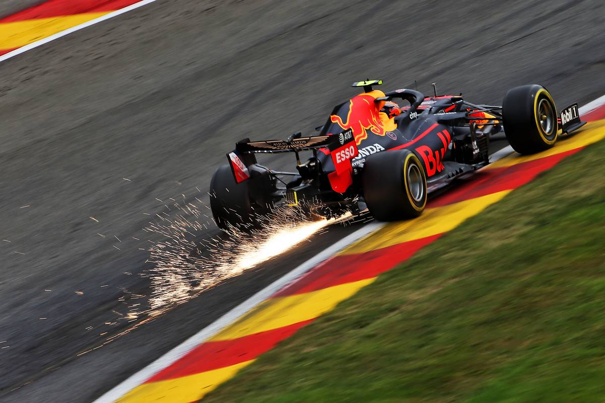 2020年F1第7戦ベルギーGP　アレクサンダー・アルボン（レッドブル・ホンダ）