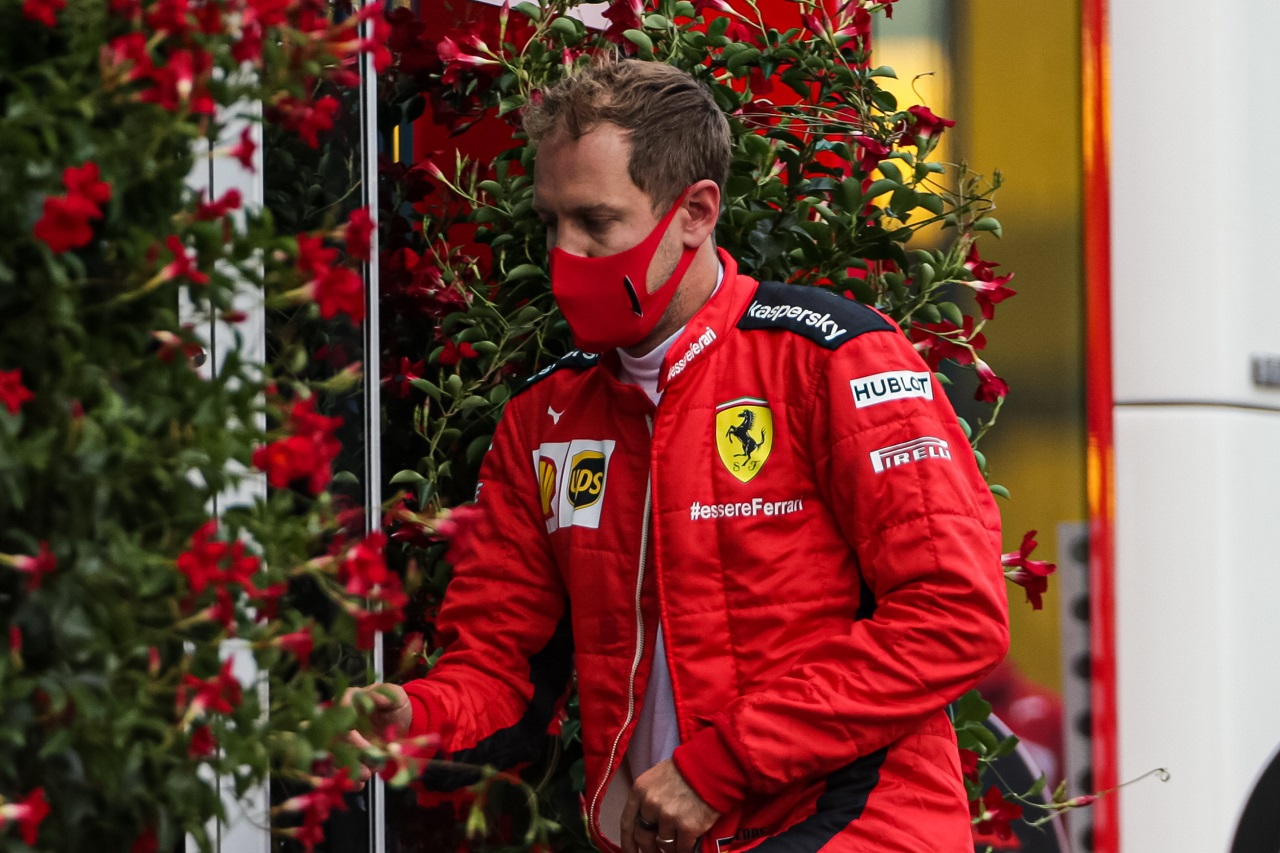 2020年F1第7戦ベルギーGP　セバスチャン・ベッテル（フェラーリ）