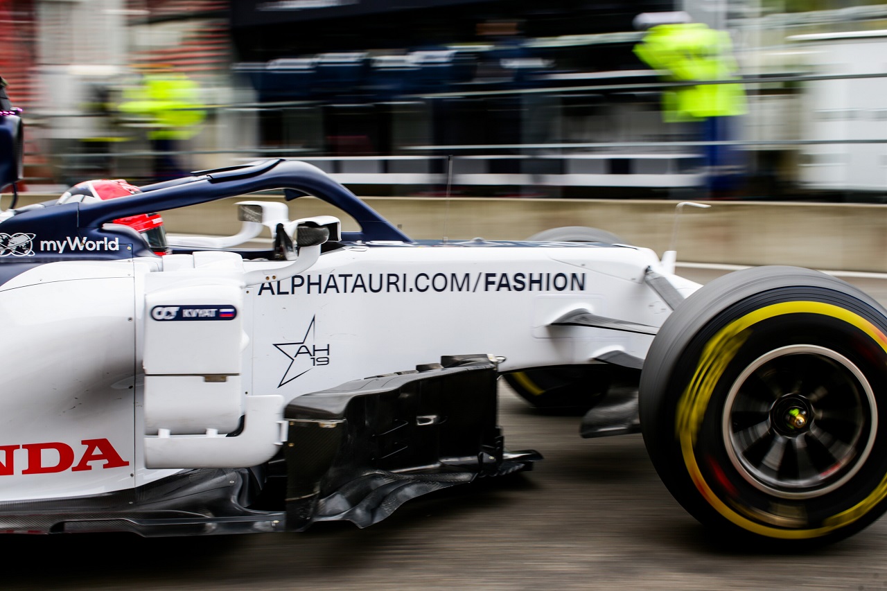 2020年F1第7戦ベルギーGP　ダニール・クビアト（アルファタウリ・ホンダ）
