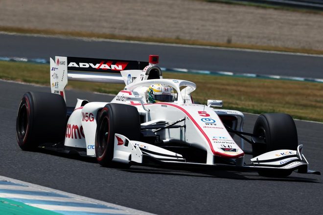 2020年スーパーフォーミュラ第1戦もてぎ土曜日の山本尚貴（DOCOMO TEAM DANDELION RACING）