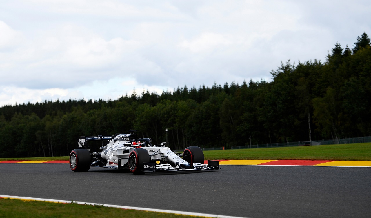 2020年F1第7戦ベルギーGP　ダニール・クビアト（アルファタウリ・ホンダ）