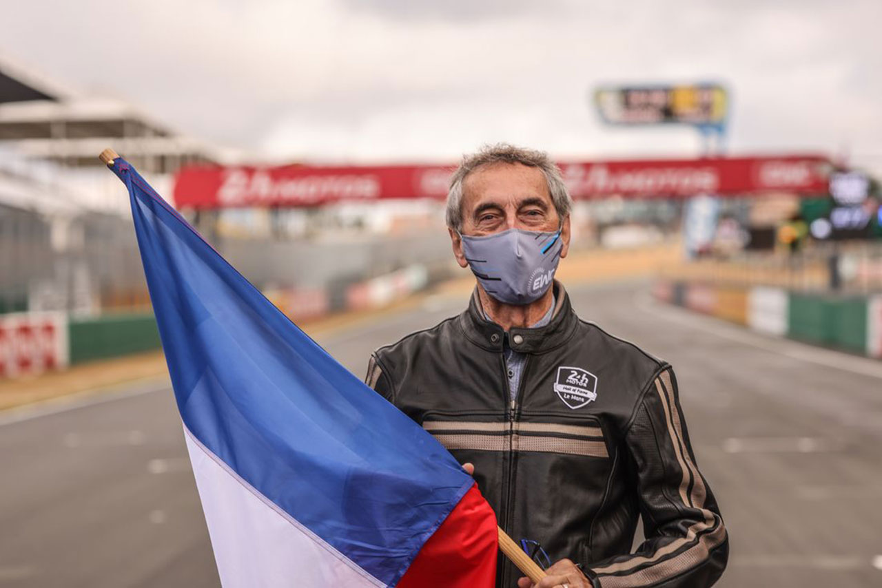 2019年鈴鹿8耐を最後にSERTの監督を引退したドミニク・メリアン氏がスタート進行を行った／2019-2020EWC第3戦ル・マン24時間