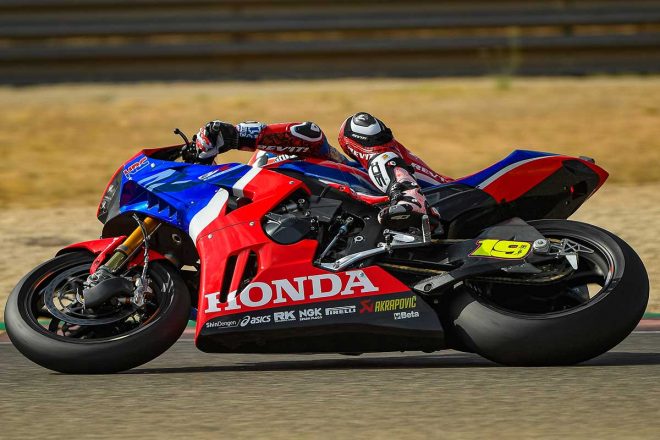 2020年SBK第4戦アラゴン　アルバロ・バウティスタ（Team HRC）