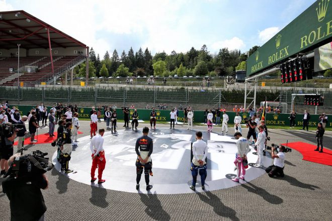 2020年F1第7戦ベルギーGP　アントワーヌ・ユベール追悼