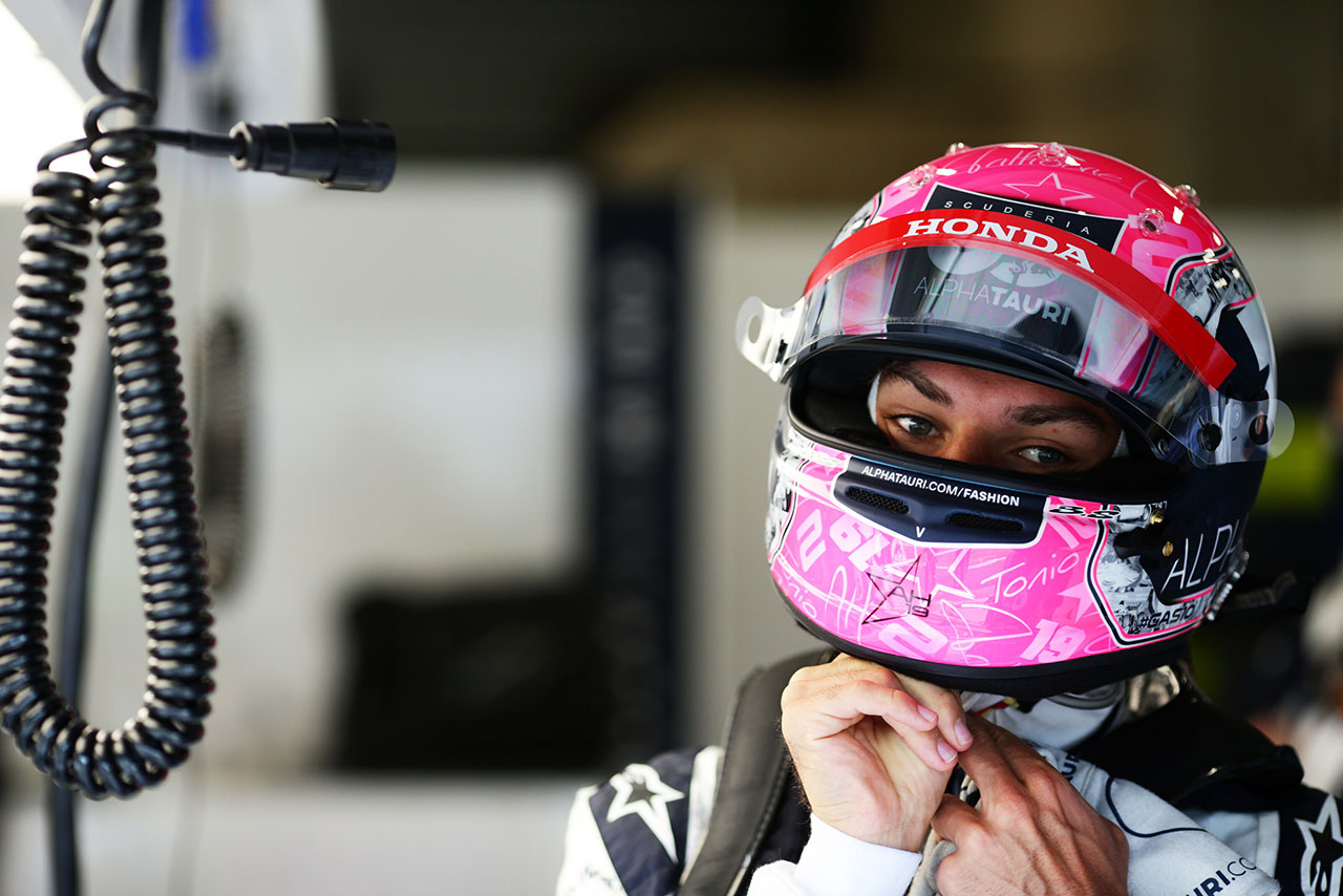 2020年F1第7戦ベルギーGP　ピエール・ガスリー（アルファタウリ・ホンダ）