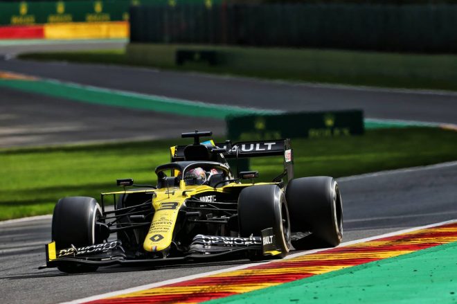 2020年F1第7戦ベルギーGP　ダニエル・リカルド（ルノー）