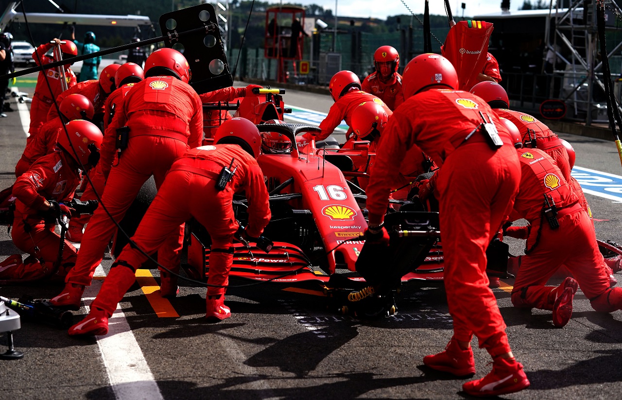 2020年F1第7戦ベルギーGP　シャルル・ルクレール（フェラーリ）